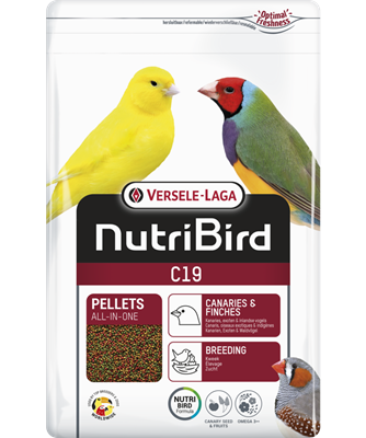 Nutribird C19 | Alimento de Cría para Canarios, Jilgueros y Aves Exóticas 10 kg