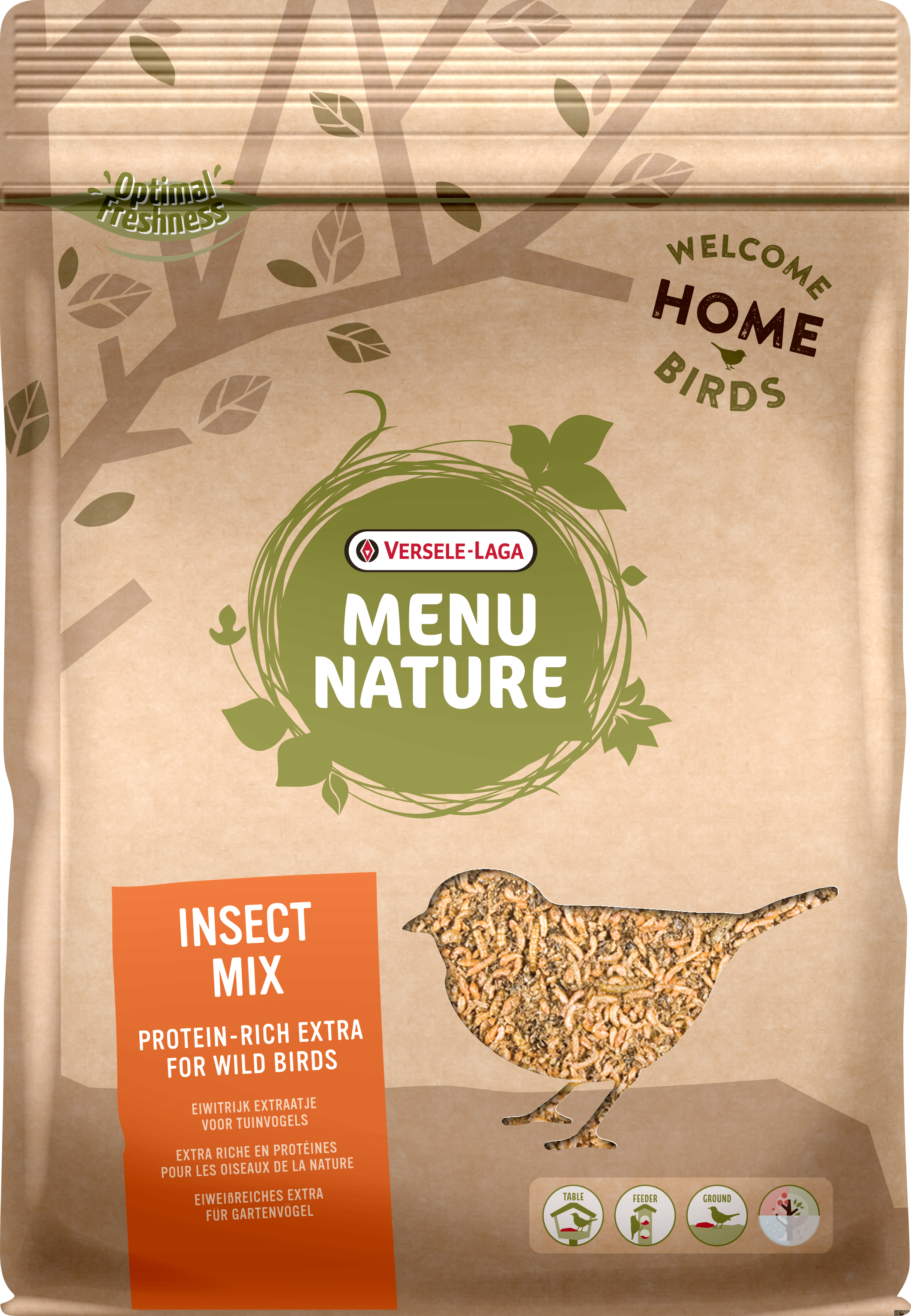 MENU NATURE INSECT MIX 250 G