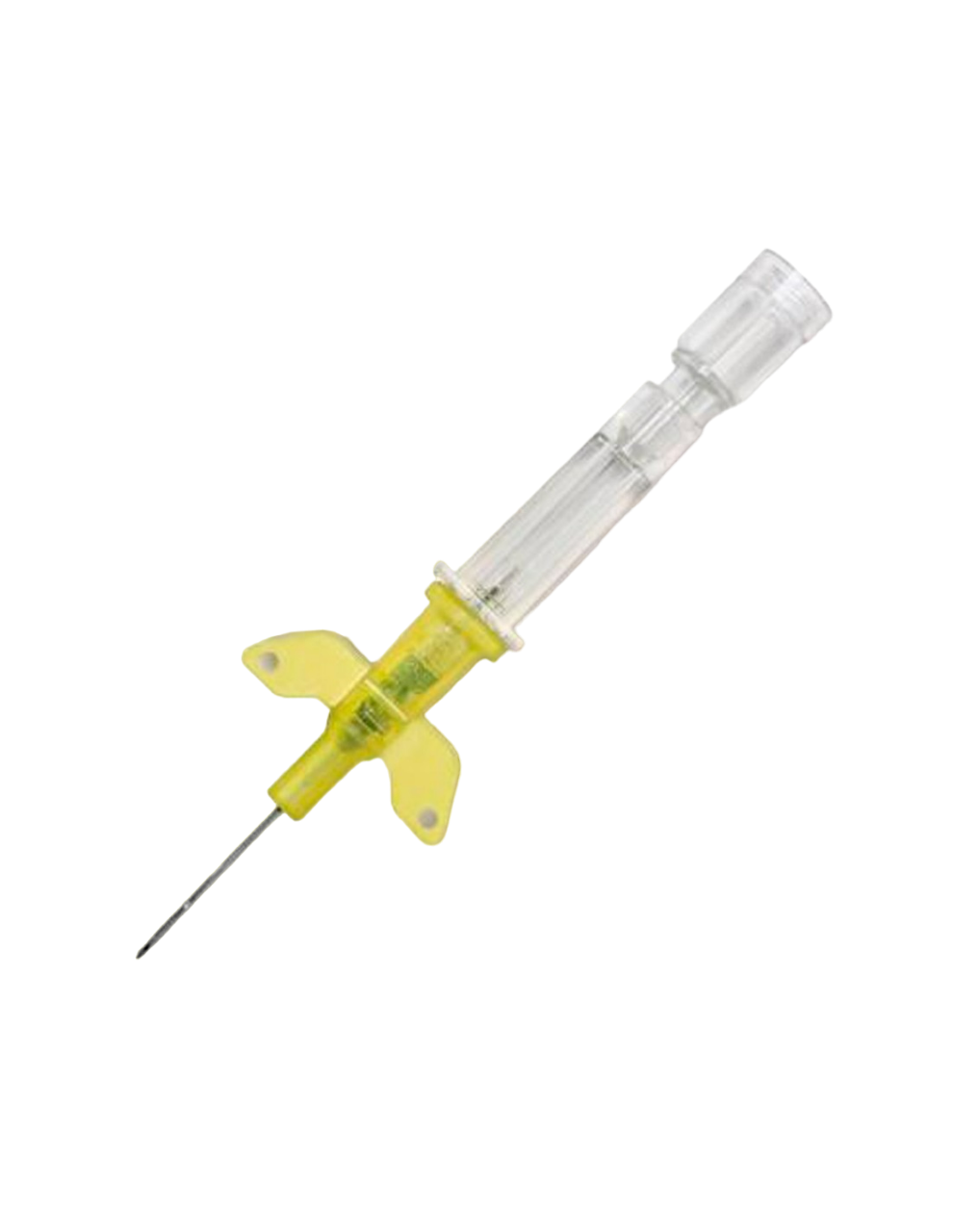 CATETER IV C/ALAS AMARILLO 24G 0.7X19 MM 50 UNID HS