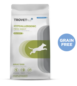 Trovet Plus Perro Adulto Pienso Hipoalergénico Insecto 3 kg