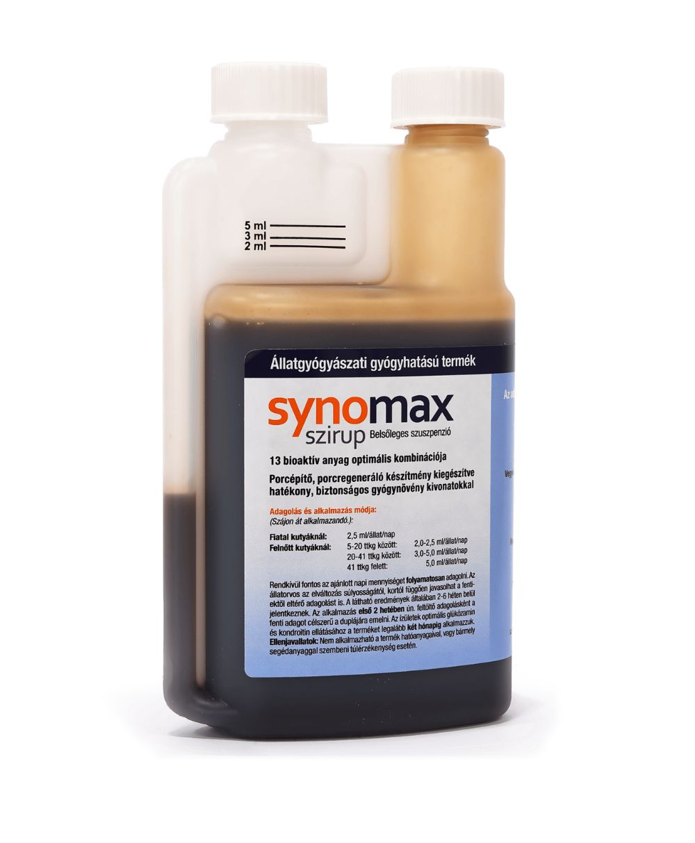 Synomax Jarabe 275 ml – Condroprotector para Perros que Regenera y Protege Articulaciones