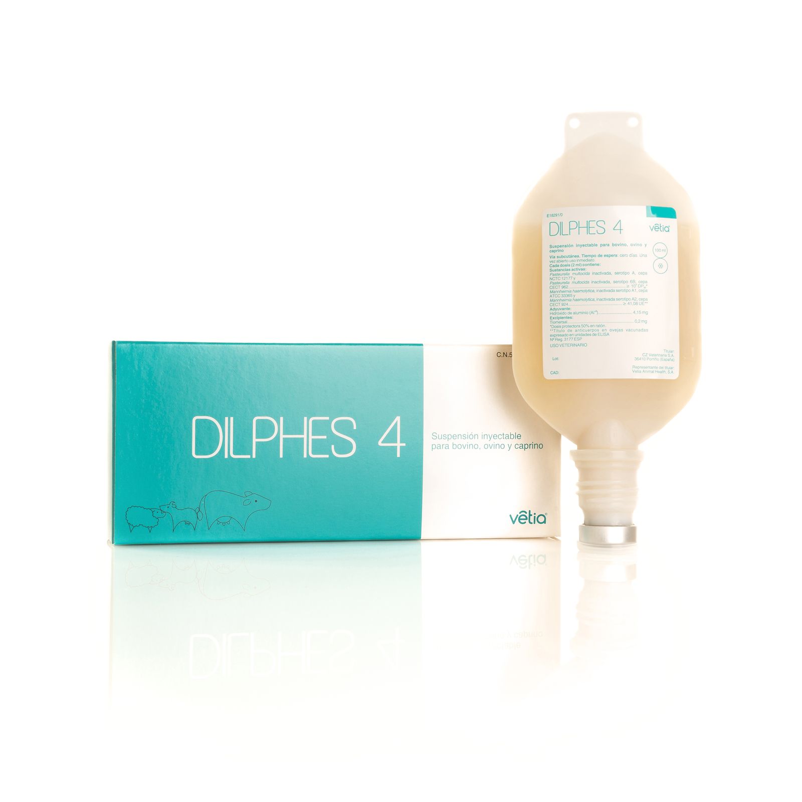 DILPHES 4 S.I. BOV OV Y CAPR 250 ML