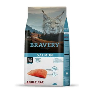 BRAVERY SALMON ADULT CAT  600 G