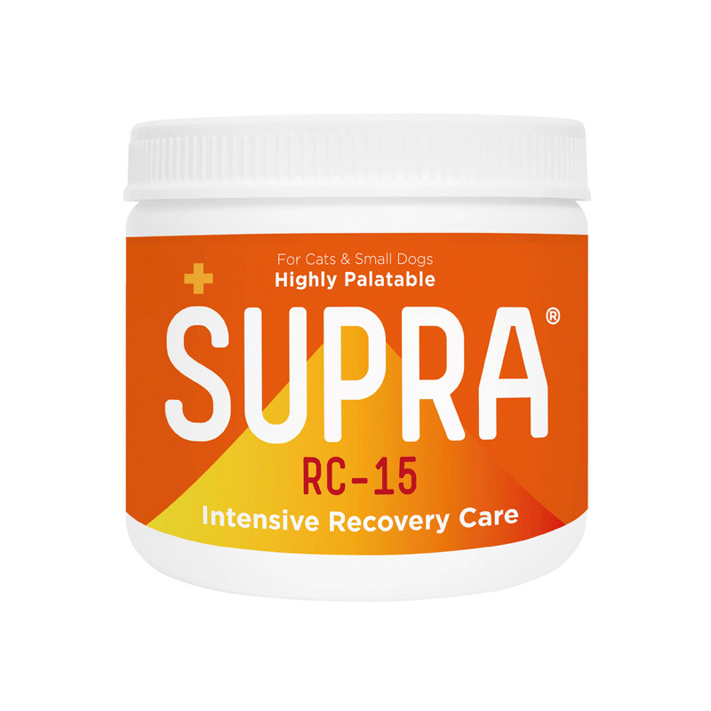 SUPRA RC 15 Chicles para Gatos y Perros Pequeños – Suplemento Articular y Salud Ósea 30 unidades