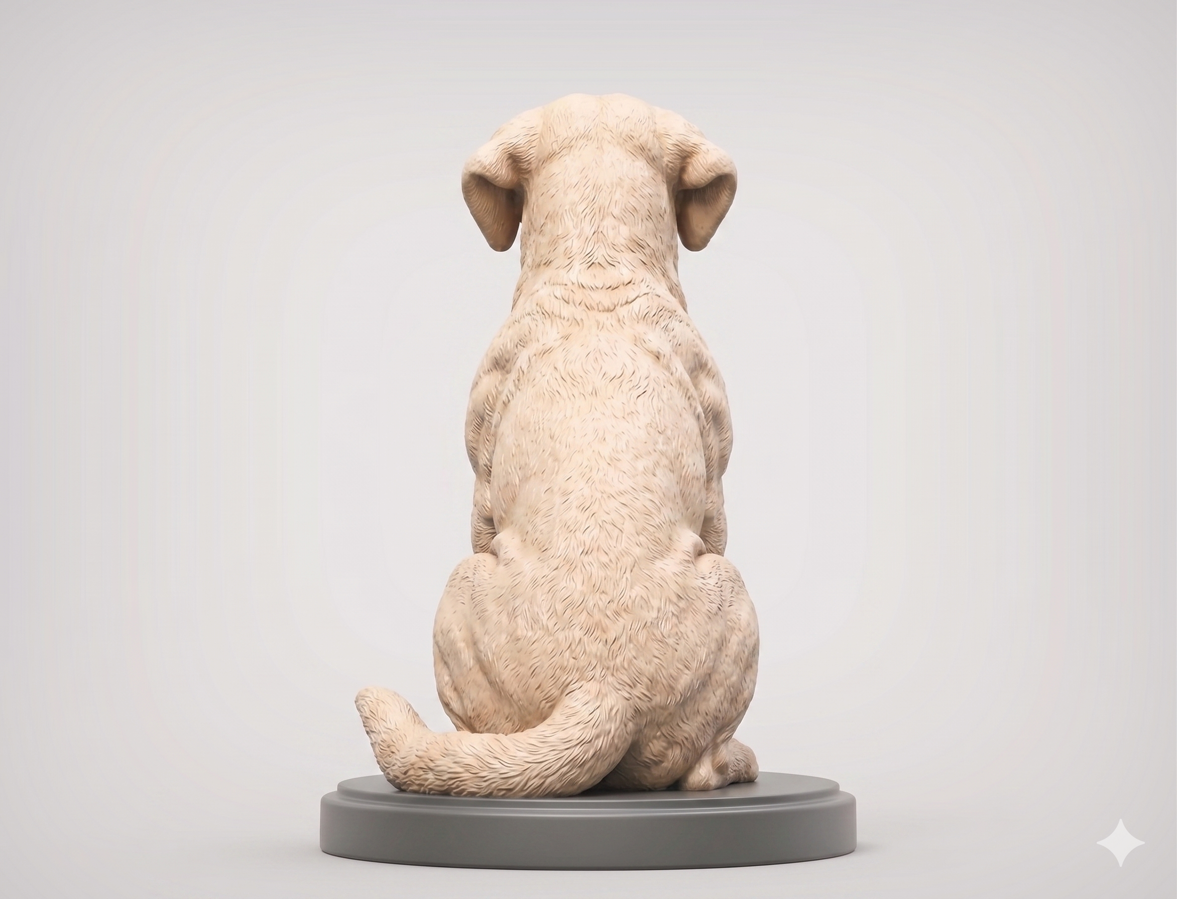 TwinPet® | Escultura 3D Personalizada de tu Mascota en Resina | 15 CM | Base con nombre