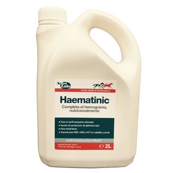 Haematinic Red Horse 2 L – Suplemento Energético y Reconstituyente para Caballos de Alto Rendimiento (NutriLabs)