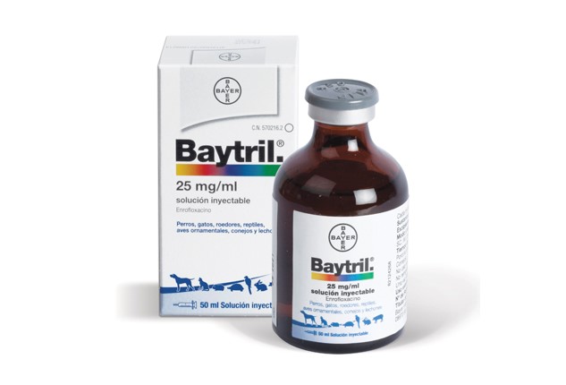 BAYTRIL INYECTABLE 2,5% 50ML