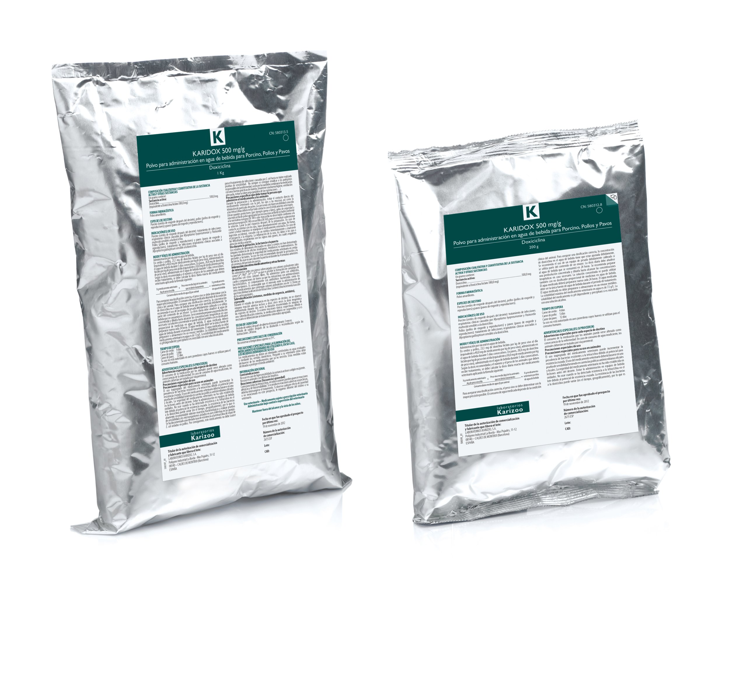 K-DOX 500 MG/G POLVO 1 KG