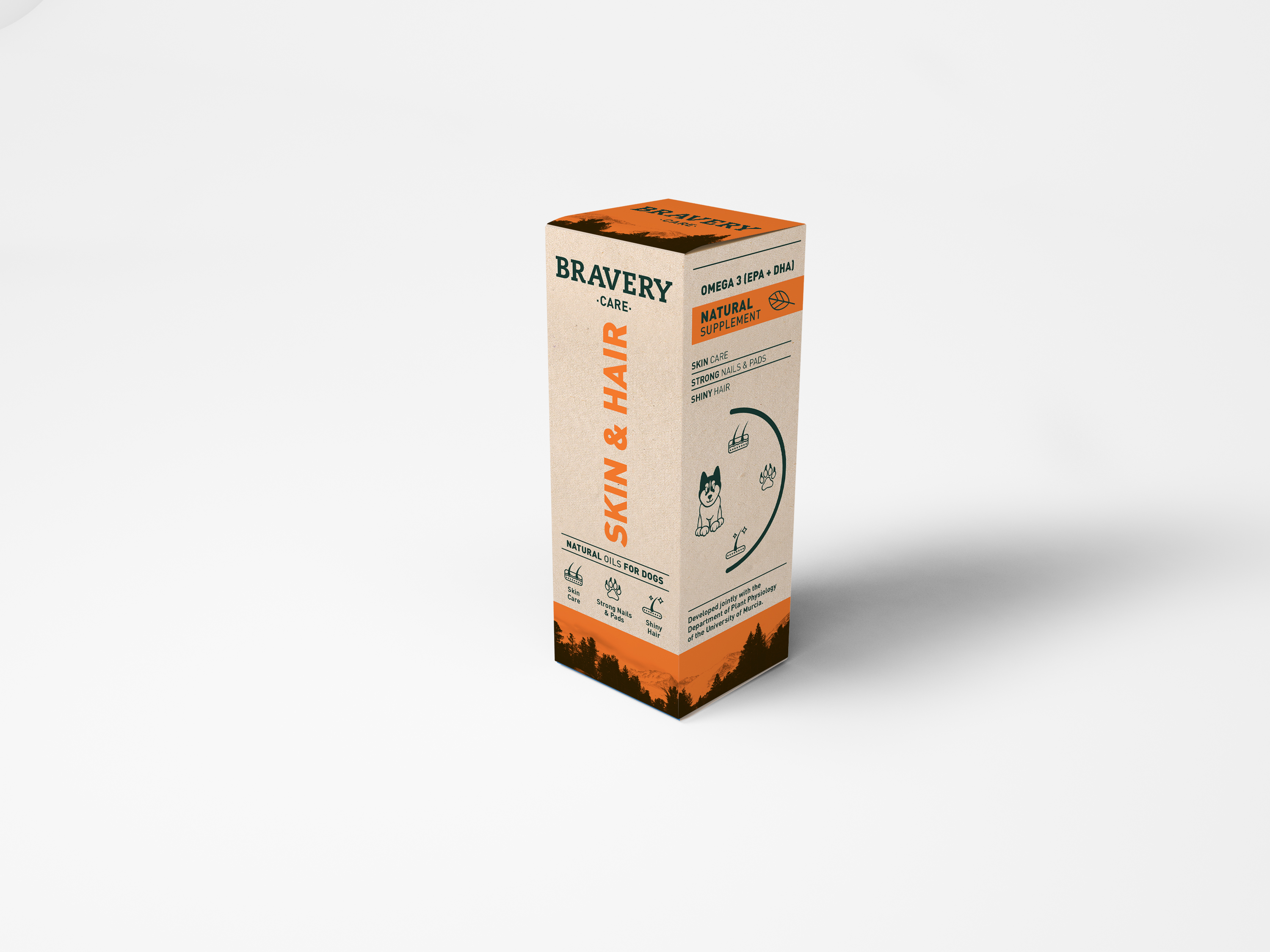 Aceite para piel y pelaje de perros Bravery Care Oil – Hidrata, nutre y aporta brillo al pelaje