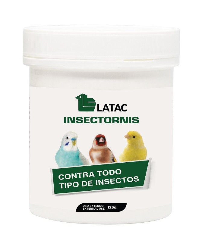 Insectornis Polvo para Aves 500 gr – Repelente Natural contra Piojos y Ácaros
