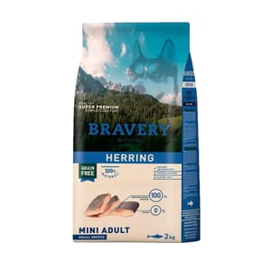 BRAVERY HERRING MINI ADULT SMALL BREEDS  2KG