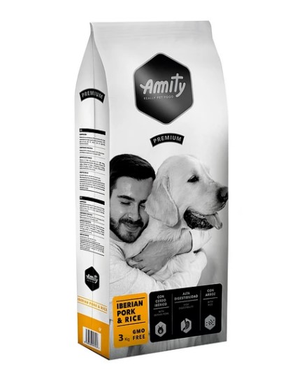AMITY PREMIUM IBERIAN PORK & RICE 3 KGS