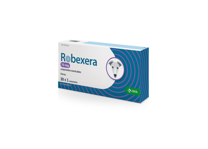 ROBEXERA 10MG 30 COMPRIMIDOS MASTICABLES PARA PERROS