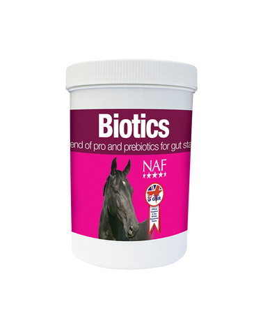 NAF Biotics 800 g – Suplemento Probiótico y Prebiótico para la Salud Digestiva de Caballos