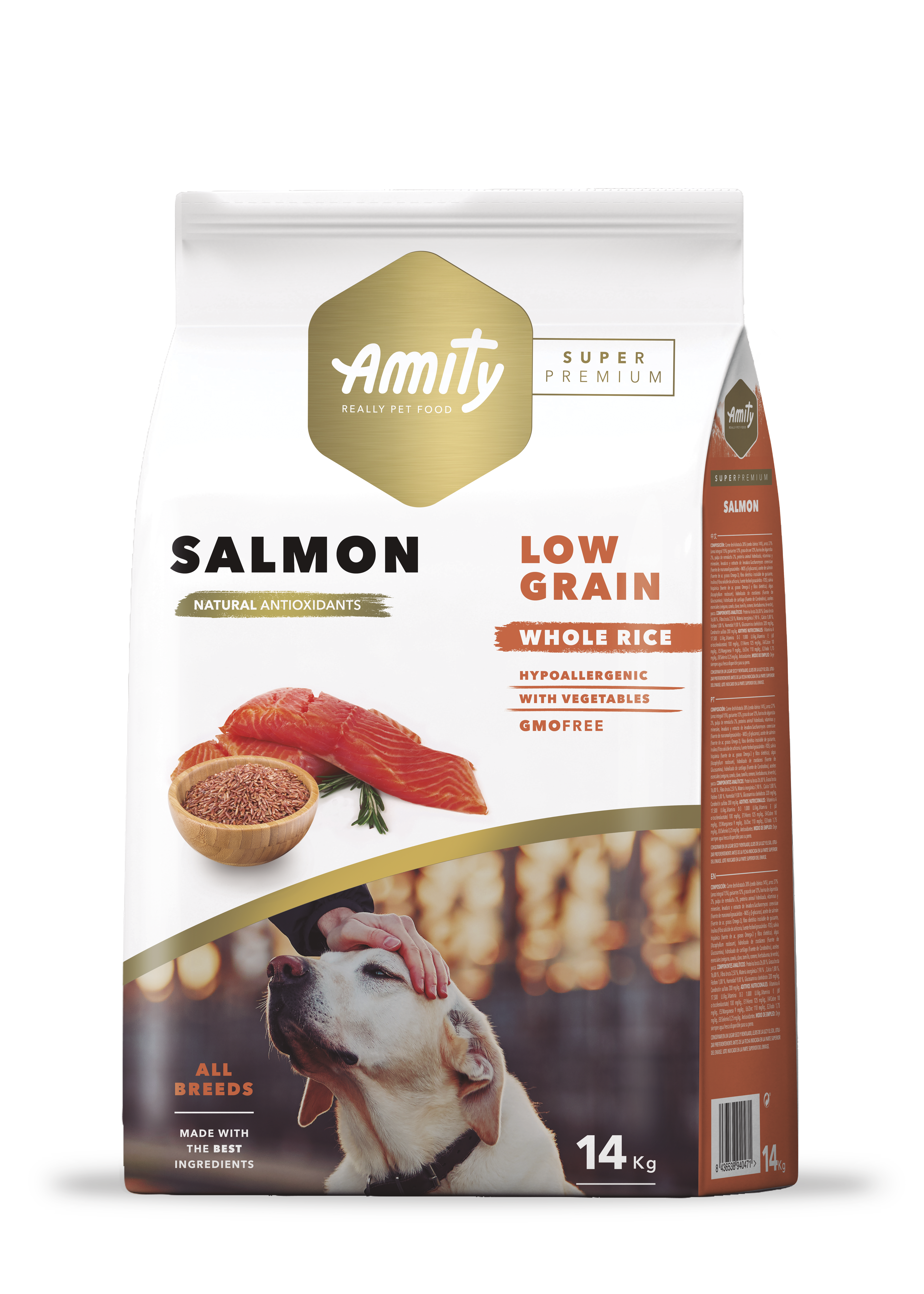 AMITY SUPER PREMIUM SALMON ADULTOS 14 KGS