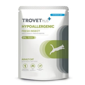 TROVET PLUS ADULT CAT HYPOALLERGENIC INSECT 70 GR