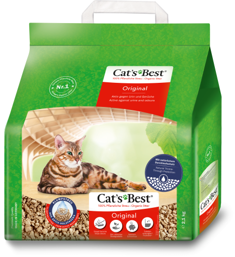 Arena para Gato Cat's Best Original 5 L - 2,15 kg

