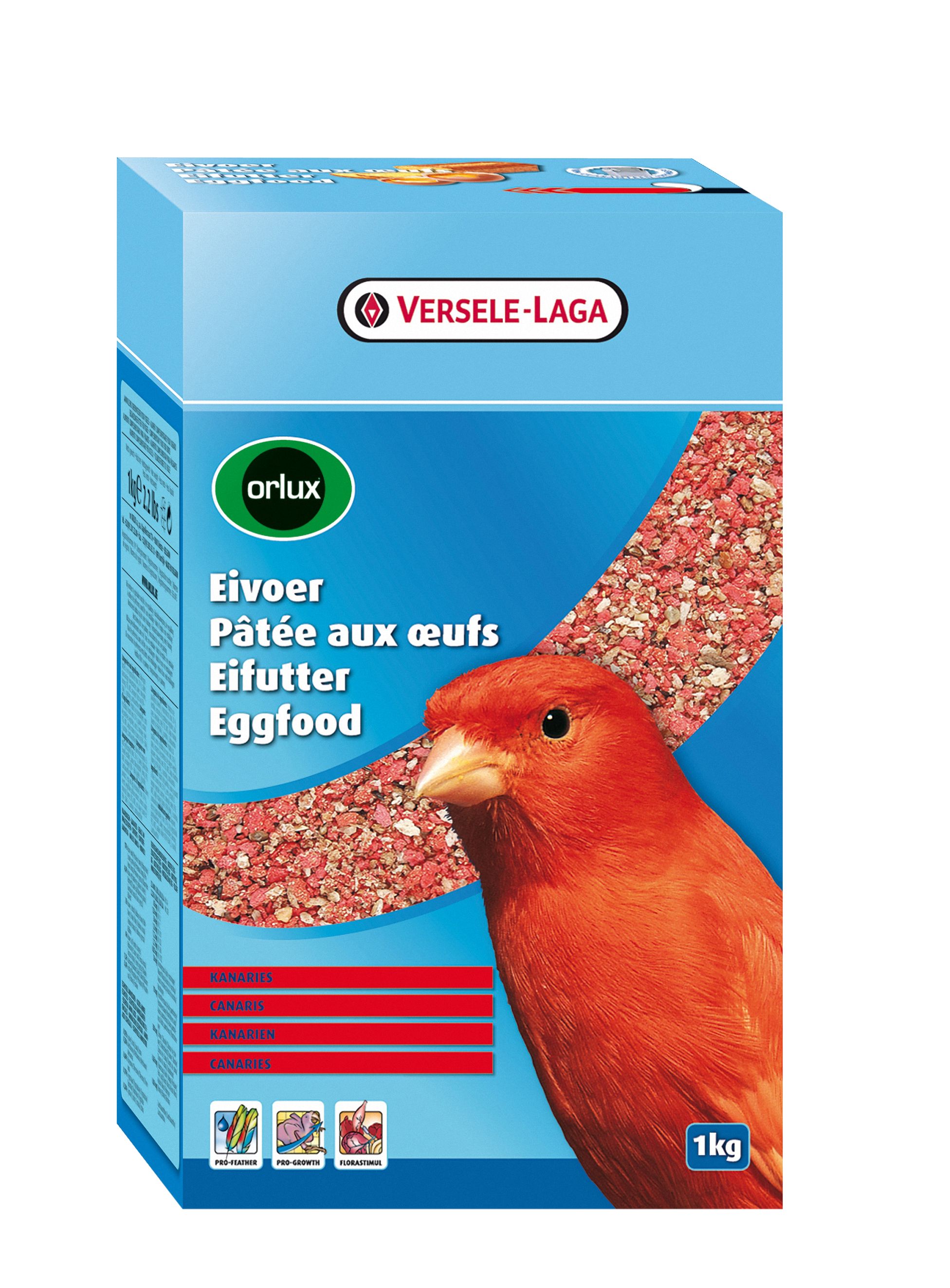 ORLUX PASTA DE HUEVO SECA - ROJO 1 KG
