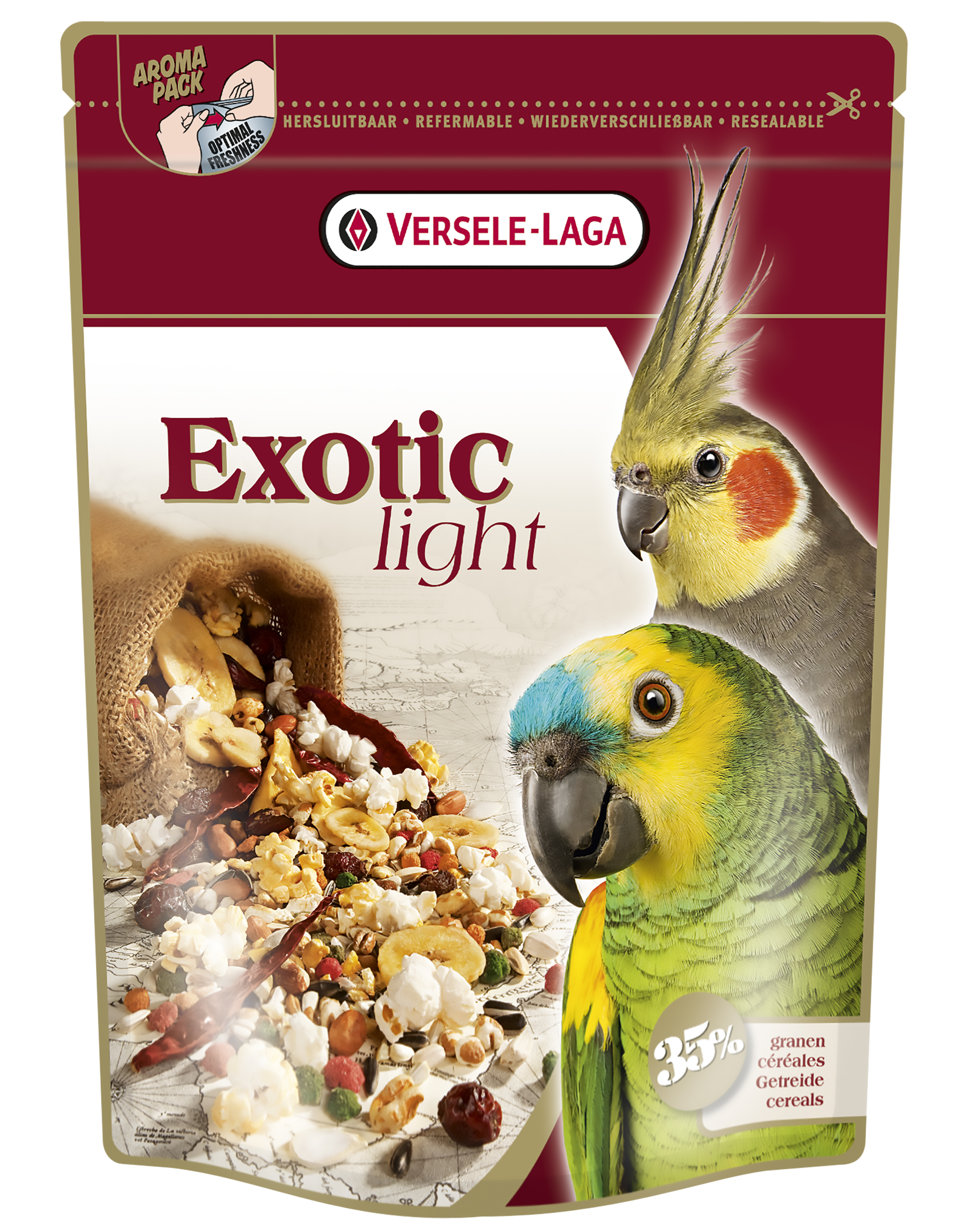 PRESTIGE PREMIUM MIXTURA EXÓTICA LIGHT LOROS 750 G