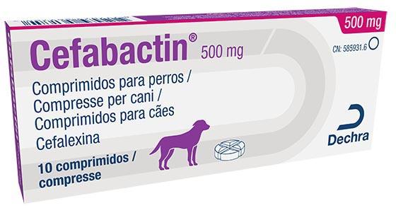 CEFABACTIN 500MG 10 COMP