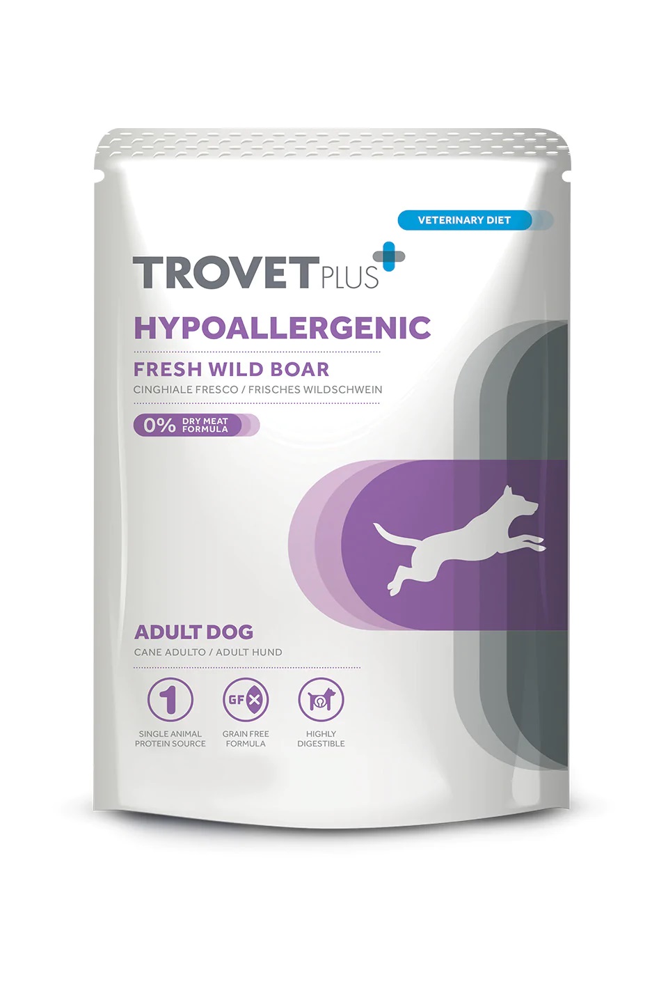 Trovet Adult Dog Hipoalergénico Jabalí – Pouch 100 g


