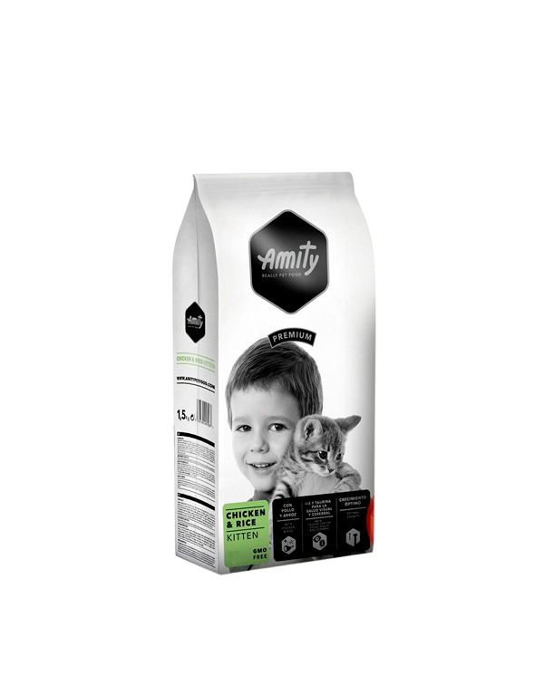 AMITY PREMIUM CHICKEN & RICE CATS 600 G