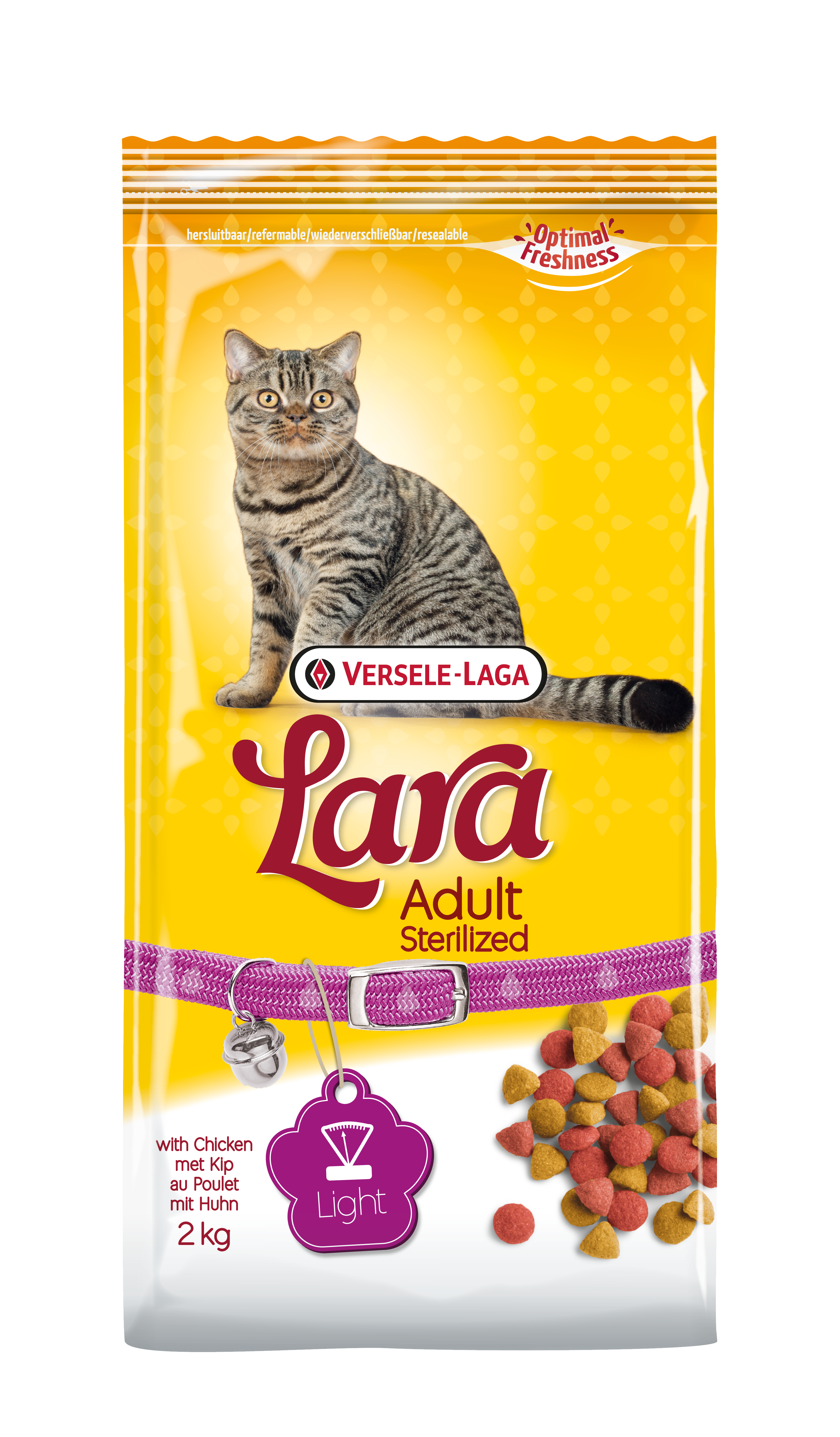LARA ADULT STERILIZED CON POLLO 2 KG