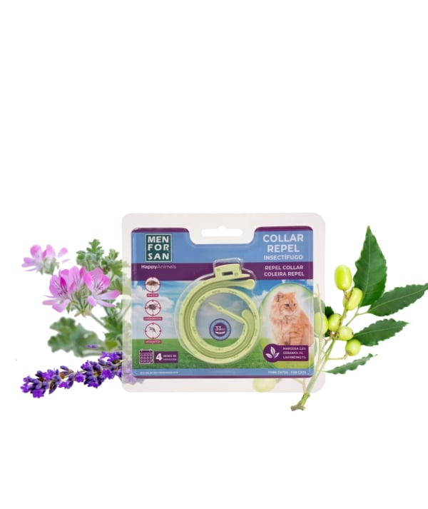 MENFORSAN COLLAR REPEL INSECTIFUGO GATOS