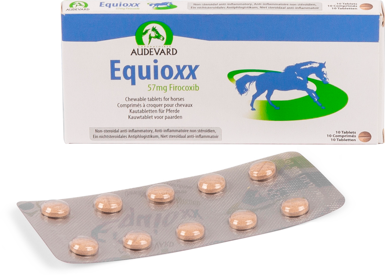 EQUIOXX 57 MG 10 COMP MASTICABLES PARA CABALLOS
