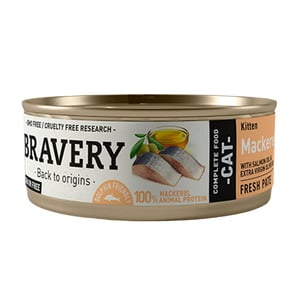 LATA BRAVERY CAT KITTEN MACKEREL 70 GR