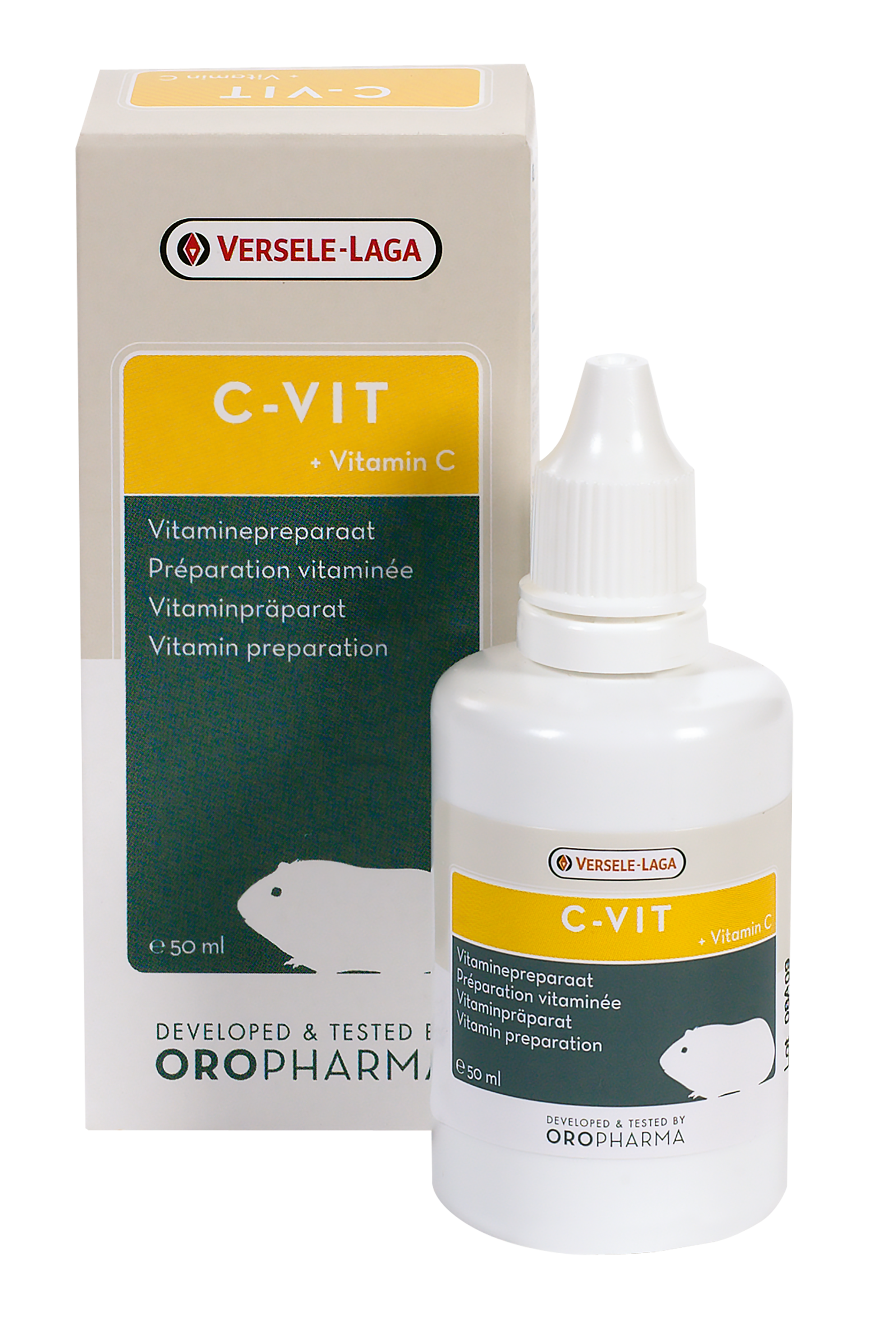 Versele Laga C-Vit Mezcla Mutivitamínica Con Vitamina C Para Pájaros 50 Ml
