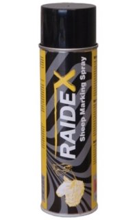 SPRAY MARCADOR RAIDEX 500 MK AMARILLO "OVINO"