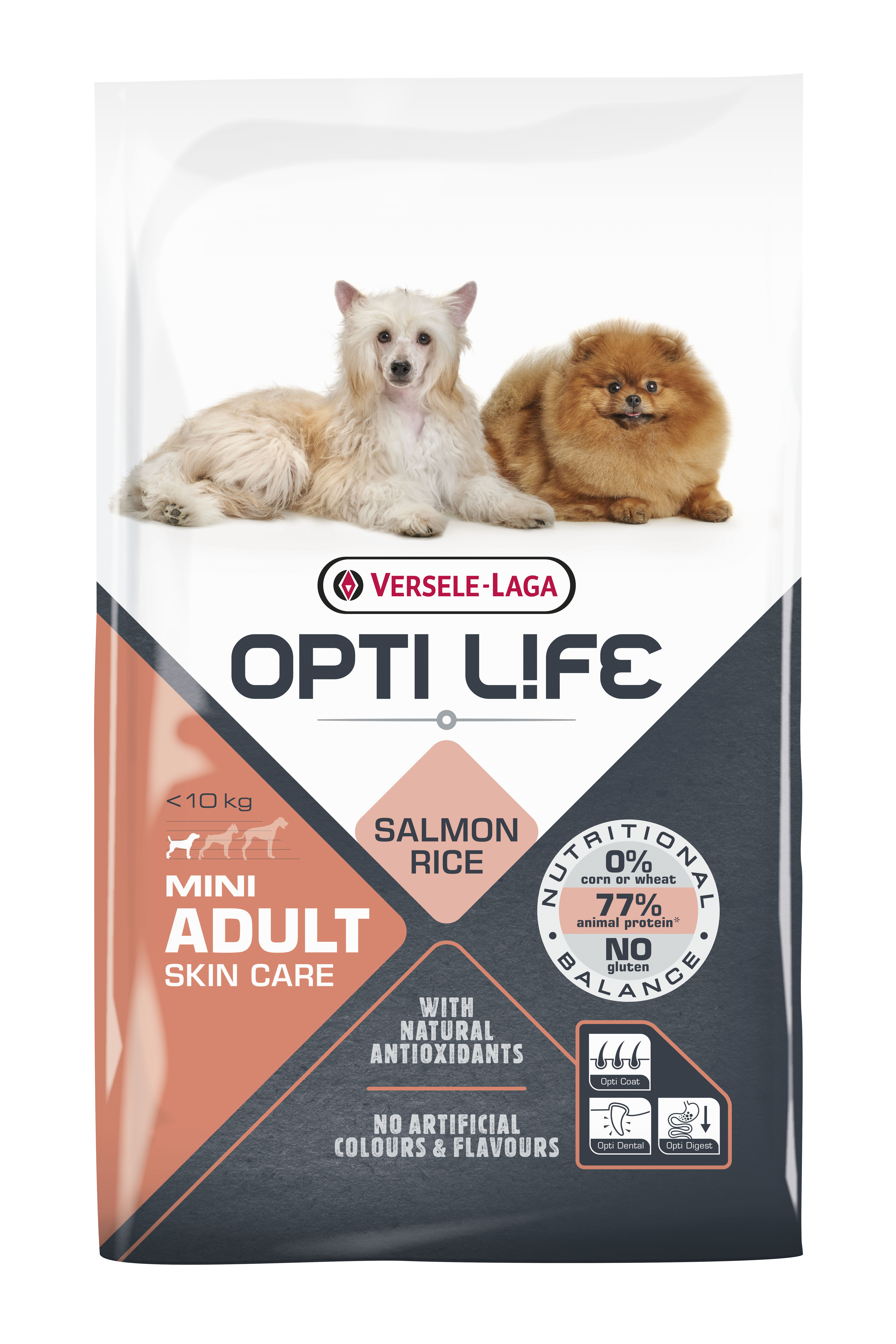 OPTI LIFE ADULT SKIN CARE MINI 7,5 KG