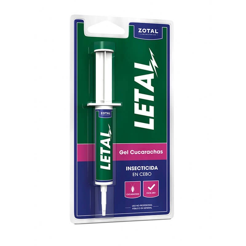 Letal Insecticida Gel Para Cucarachas 10 G