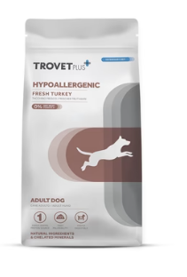 Trovet Plus Perro Adulto Pienso Hipoalergénico Pavo 3 kg
