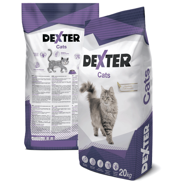 Dexter | Pienso Completo Para Gatos Adultos | 20 kg