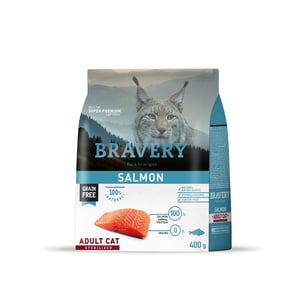 BRAVERY SALMON ADULT CAT STERILIZED 600 G