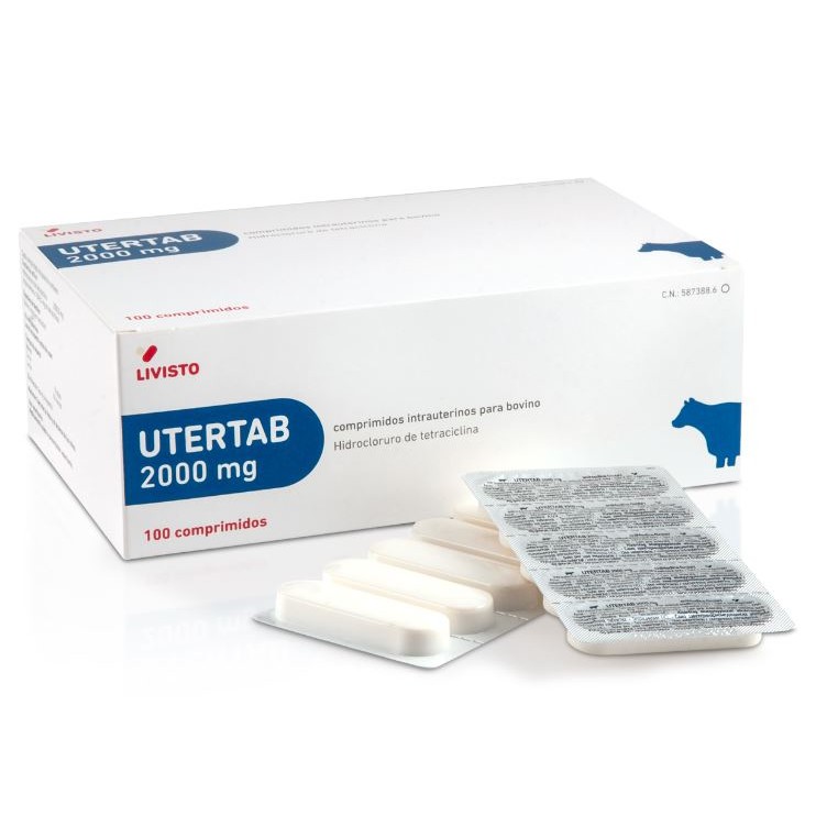 UTERTAB 2000 MG 10 COMP. INTRAUTERINOS BOVINO