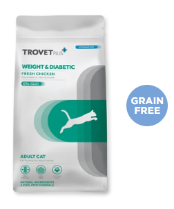Trovet Plus Gato Adulto Pienso Control de Peso y Diabetes Pollo 2,5 kg

