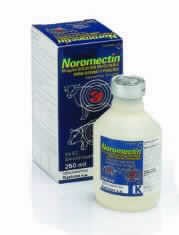 NOROMECTIN 10 mg/ml INYECTABLE BOVINO Y PORCINO 250 ML