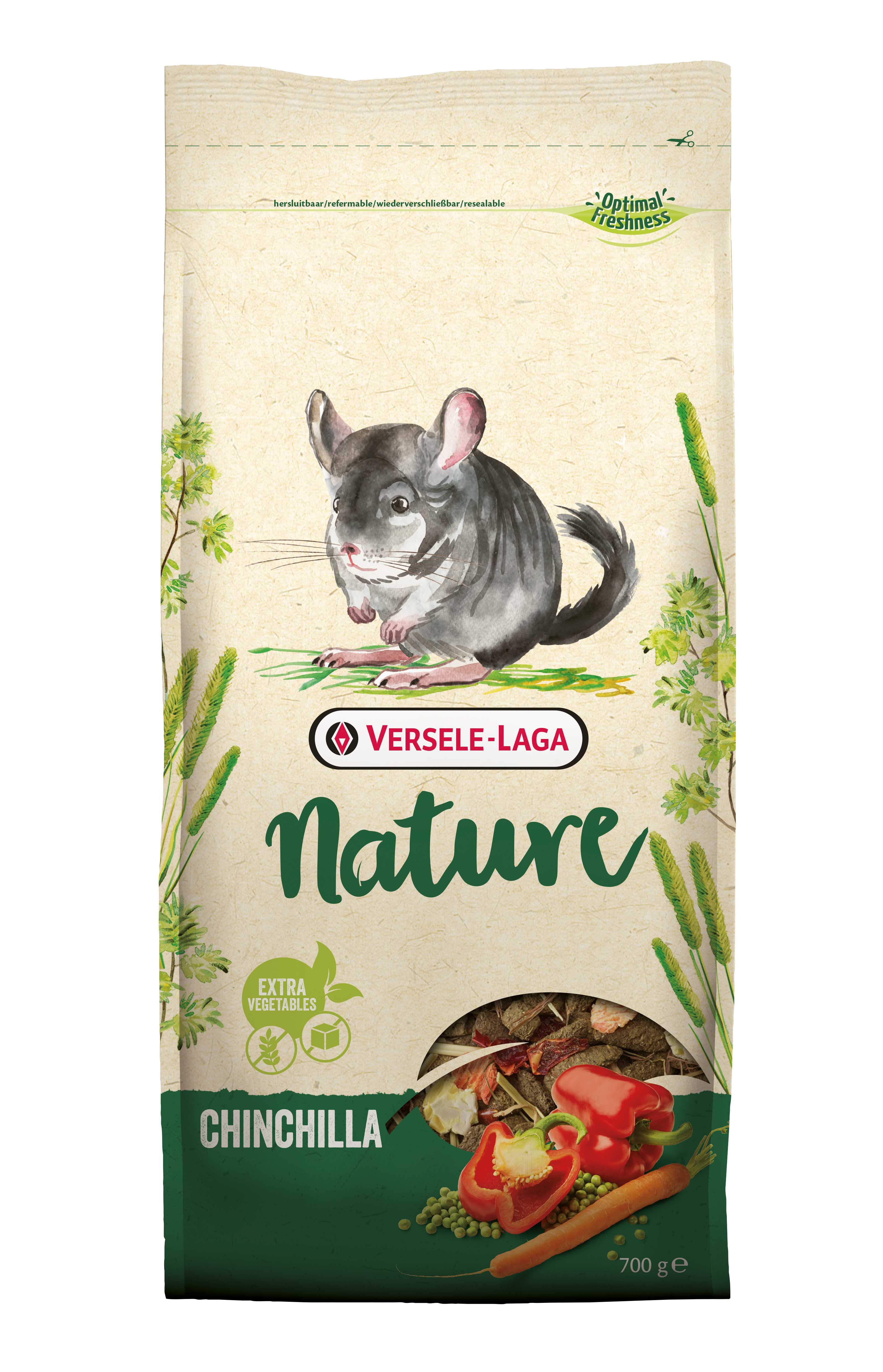 Nature Chinchilla Comida Para Chinchillas 700 Gr