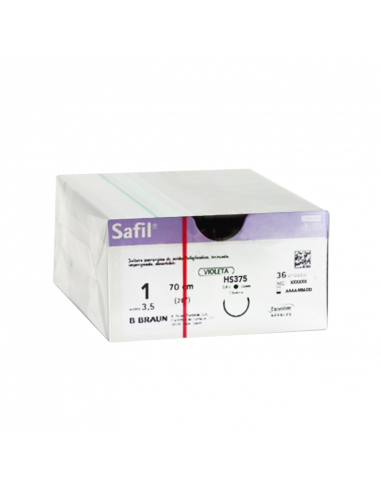 SAFIL VIOLET 1 HS37S 70 CM