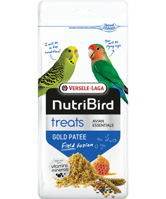 Nutribird Treats Gold Patee Field Fusion | Complemento Dietario de Cualquier Ave 250 g