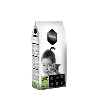 AMITY PREMIUM CHICKEN & RICE CATS KITTEN 10 KG