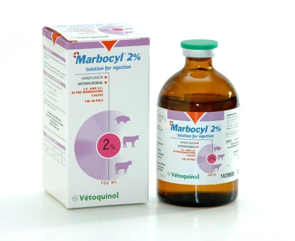MARBOCYL 2% INY. 100 ml.