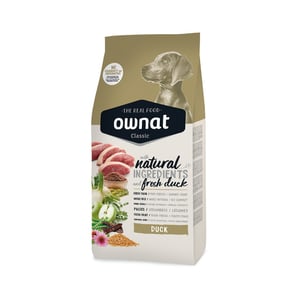 Ownat Classic Duck | Pienso natural para perros adultos con carne fresca de pato