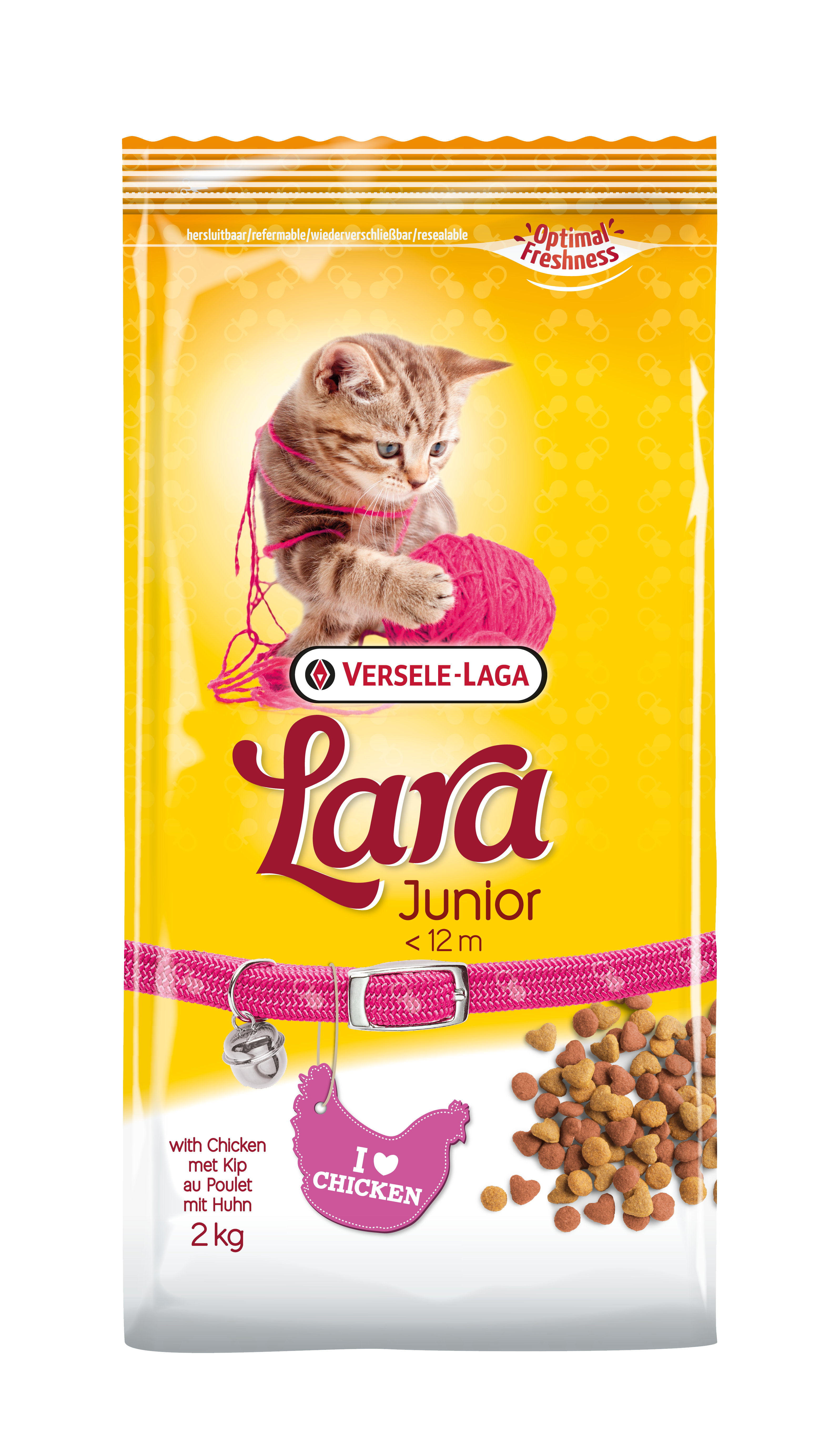 LARA JUNIOR CON POLLO 2 KG