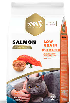 AMITY SUPER PREMIUM ADULT CATS SALMON 2KG