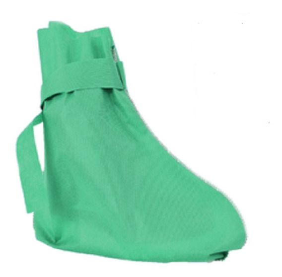 BOTA DESECHABLE C/SUJECION VERDE(CAJA 100 UNID)
