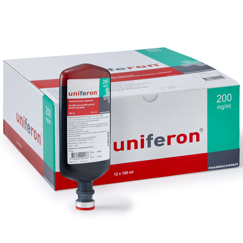 UNIFERON | 200 mg/ml | Inyectable | Clínico 12 Unidades
